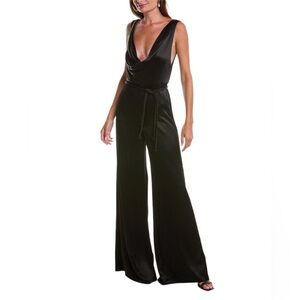 Alexis Sleek Black Jumpsuit S